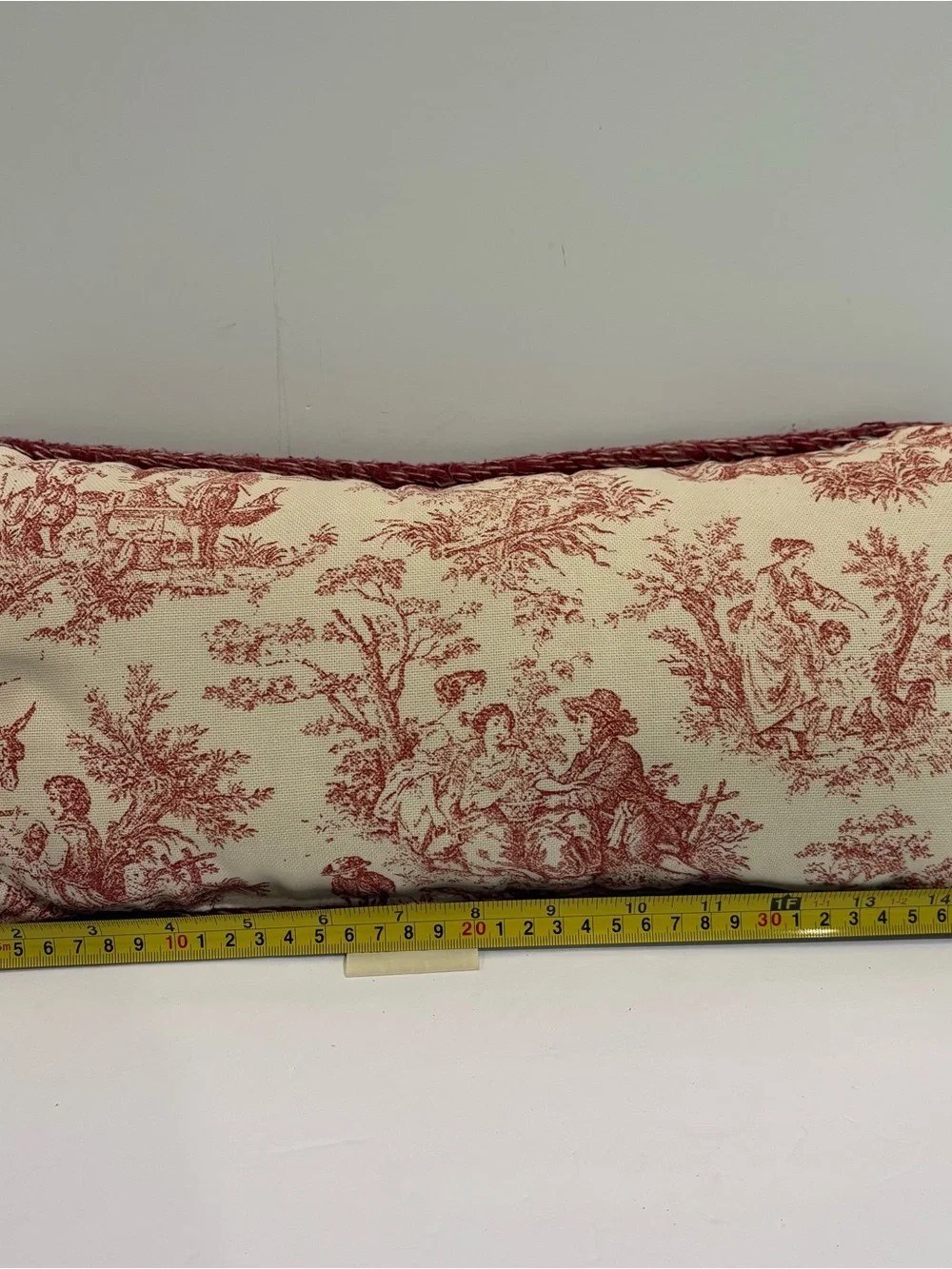 Waverly red toile